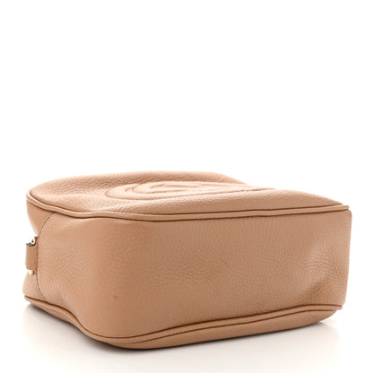 Gucci Pebbled Calfskin Small Soho Disco Bag Camelia 4 of 10