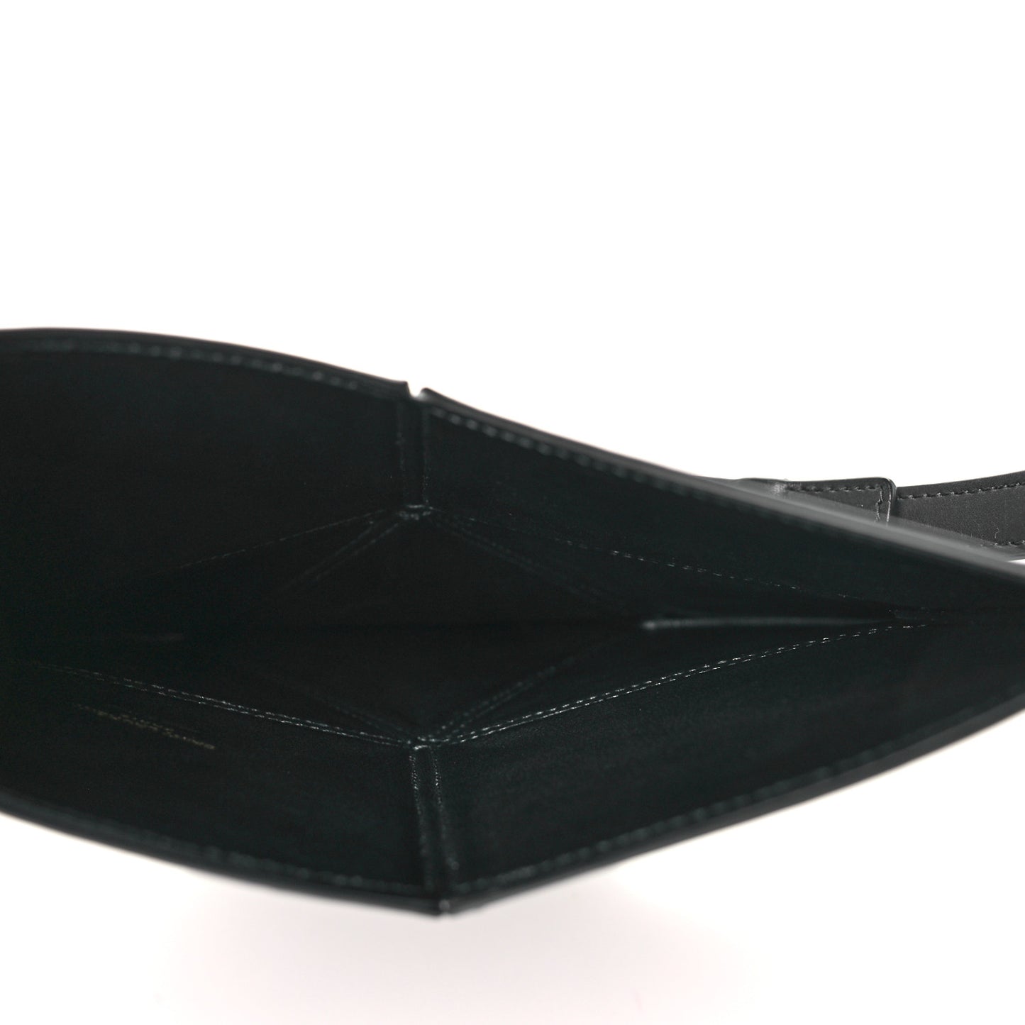 Calfskin Astro Star Shoulder Bag Black