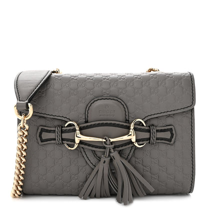 Gucci Soft Microguccissima Mini Emily Chain Shoulder Bag Loess 1 of 10
