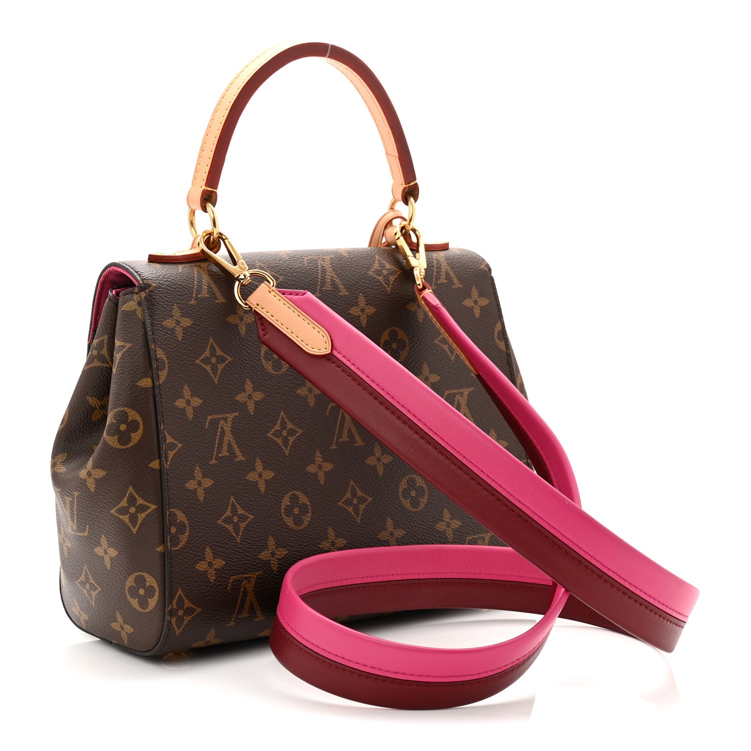 Louis Vuitton Monogram Cluny BB Bordeaux Fuchsia 1819573