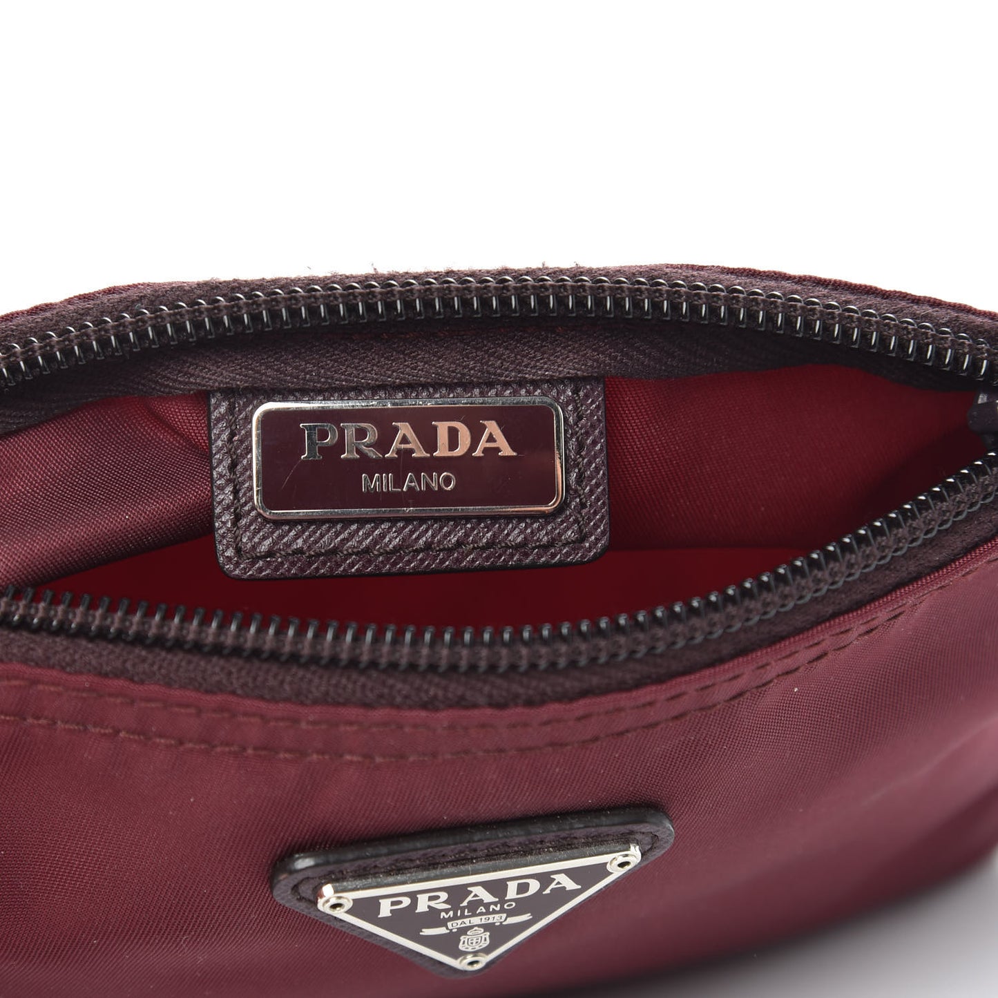 Nylon Vela Cosmetic Pouch Granato