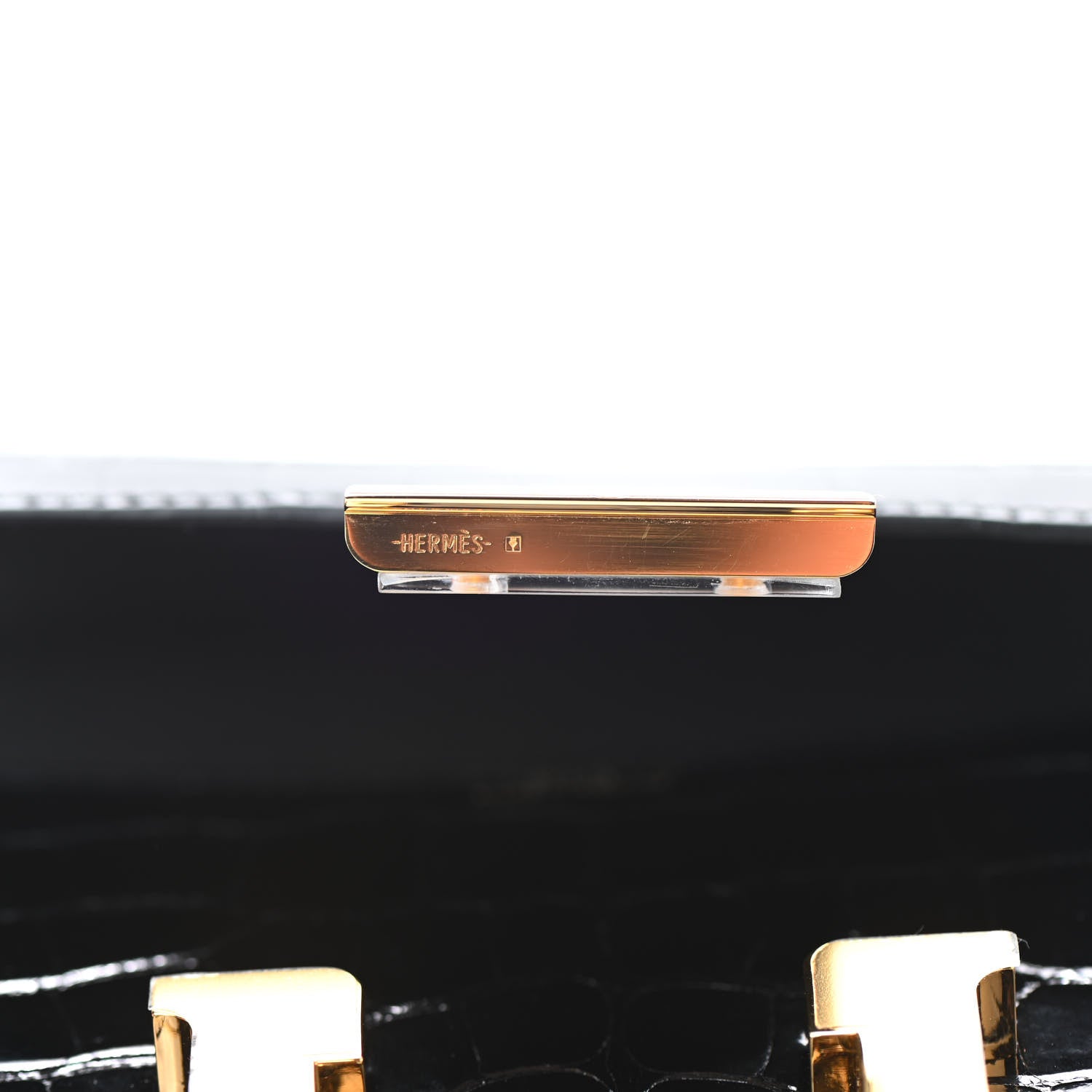 Hermes Shiny Alligator Constance 18 Black 10 of 18