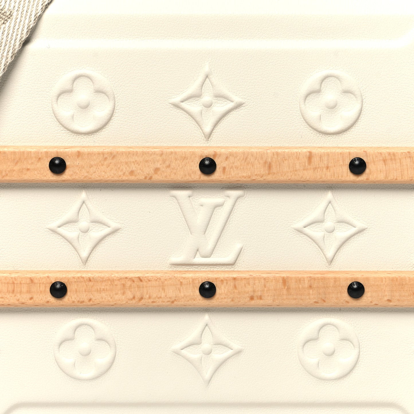 Debossed Monogram Future Trunk White
