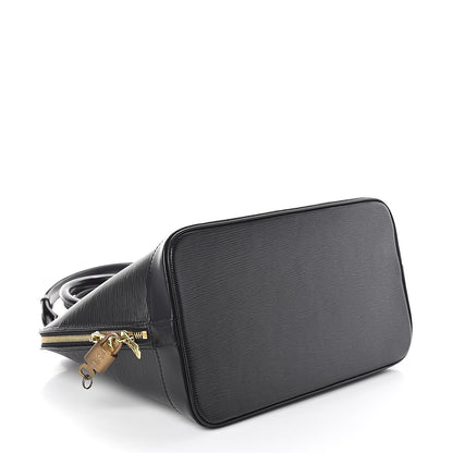 Louis Vuitton Epi Alma PM Black 3 of 8
