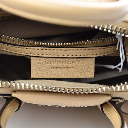 Givenchy Sugar Goatskin Mini Antigona Beige Camel 6 of 10