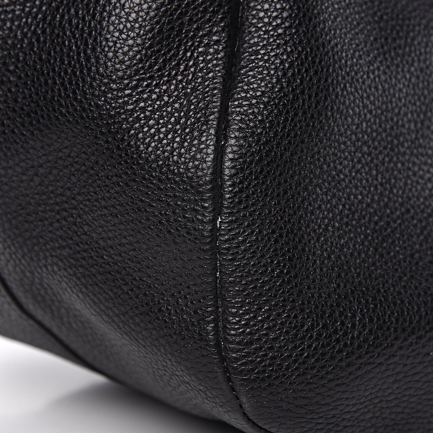 Vitello Daino Side Pocket Hobo Black