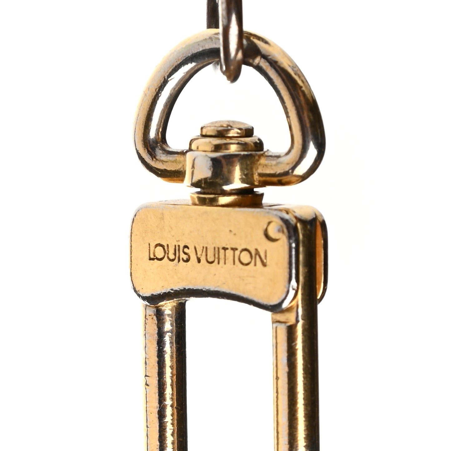Vernis Articles de Voyage Bag Charm Key Holder Rouge Fauviste