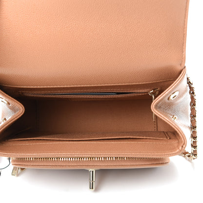 Chanel Caviar Quilted Small Business Affinity Flap Camel 5 of 10