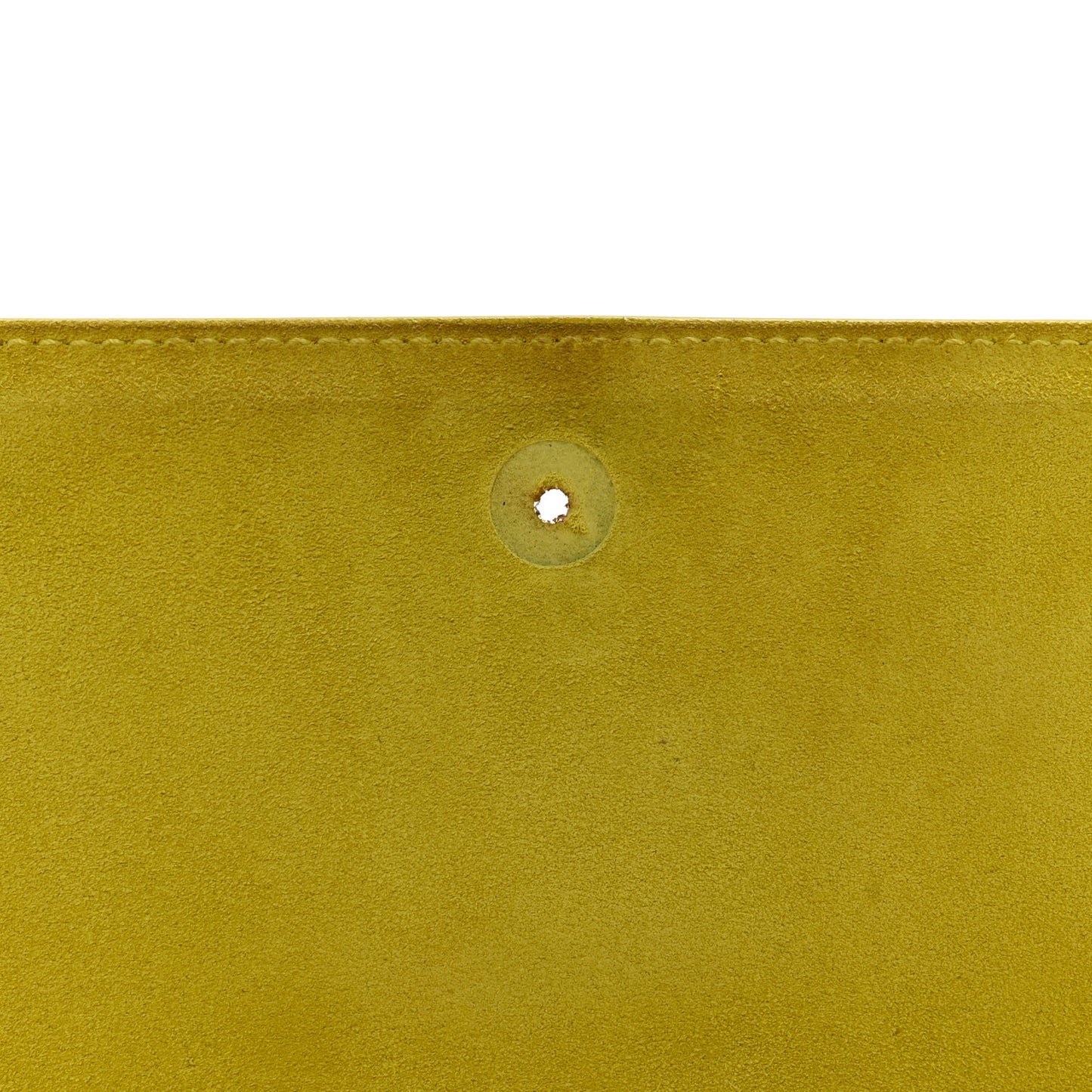 SAINT LAURENT Calfskin Classic Y Ligne Clutch Soleil