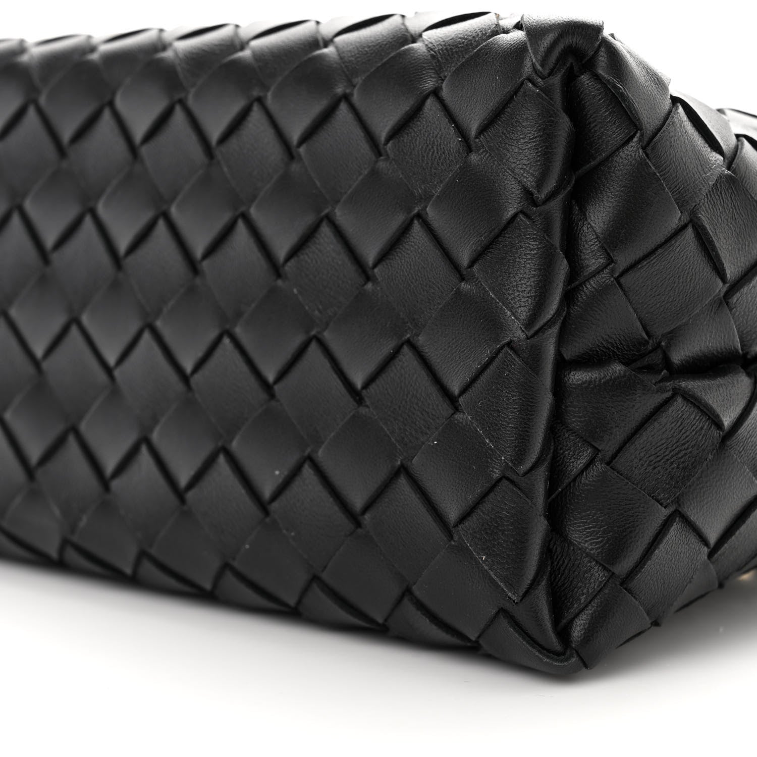 Bottega Veneta Nappa Intrecciato Small Andiamo Shoulder Bag Black 9 of 9