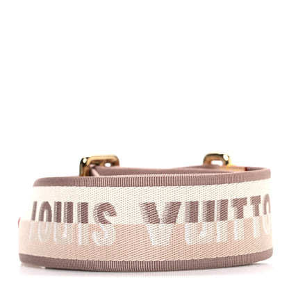 Louis Vuitton Jacquard Speedy Bandouliere 20 Shoulder Strap Beige 2 of 3