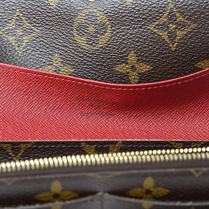 Louis Vuitton Monogram Emilie Wallet Fuchsia 6 of 16