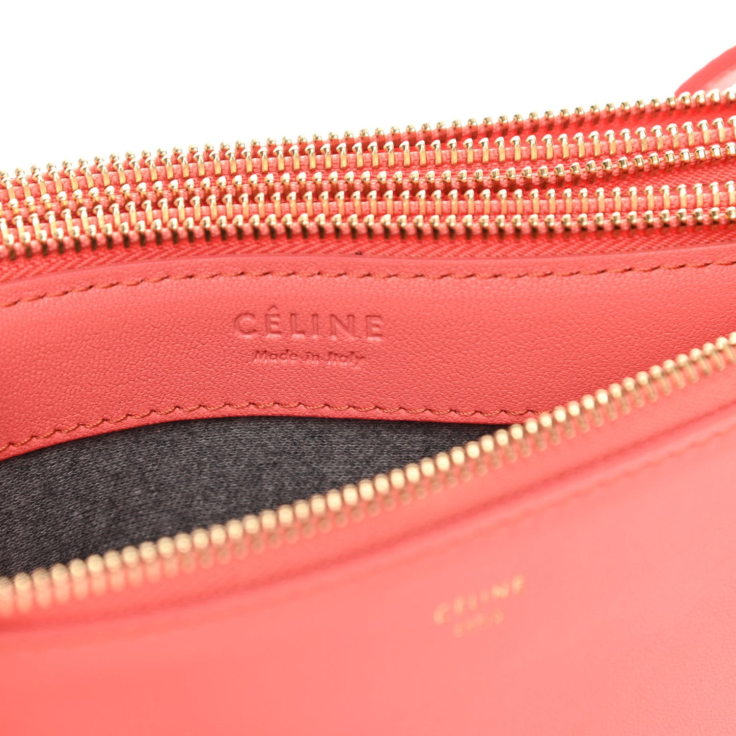 Lambskin Small Trio Crossbody Bag Lipstick