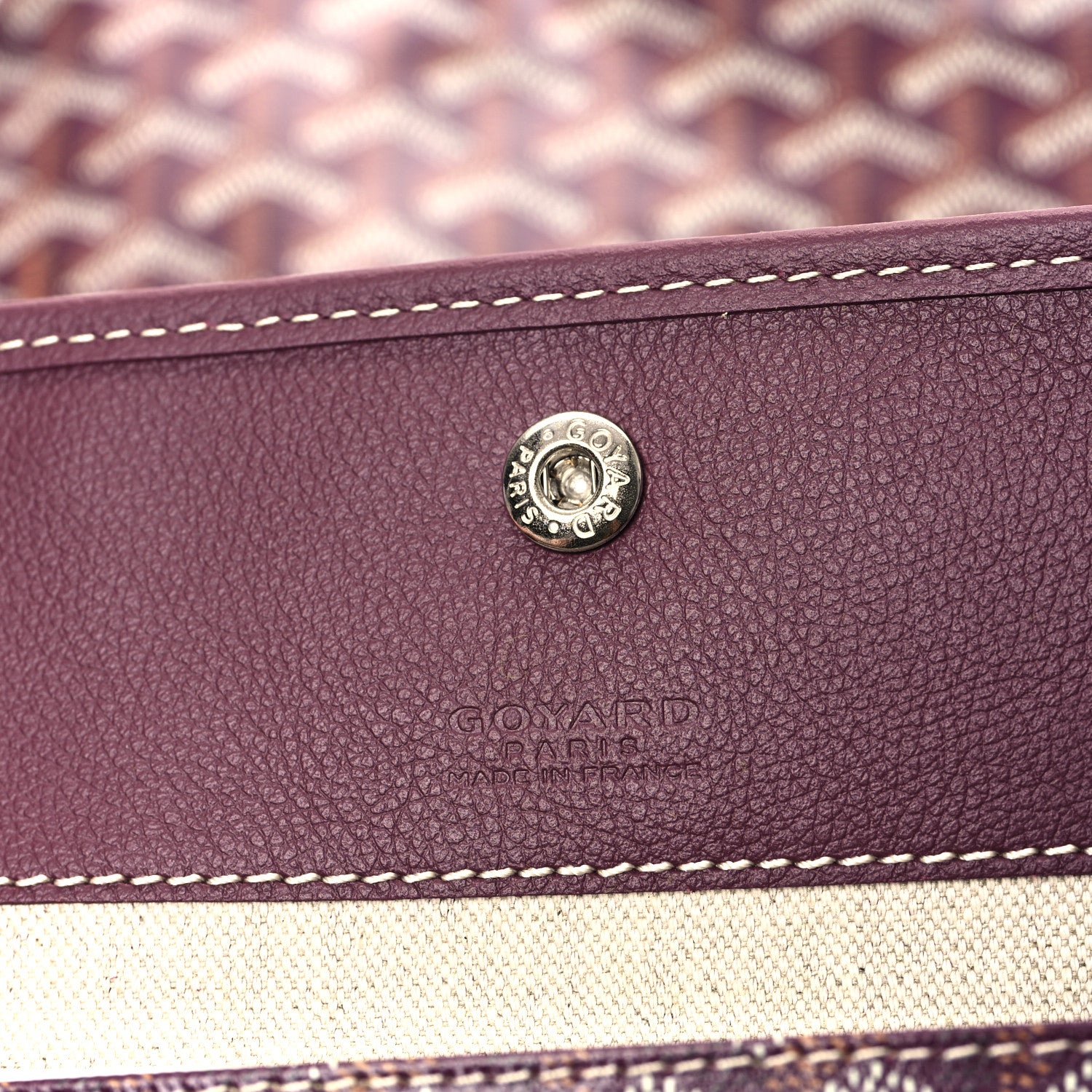 Goyard Goyardine Saint Louis GM Bordeaux 7 of 10
