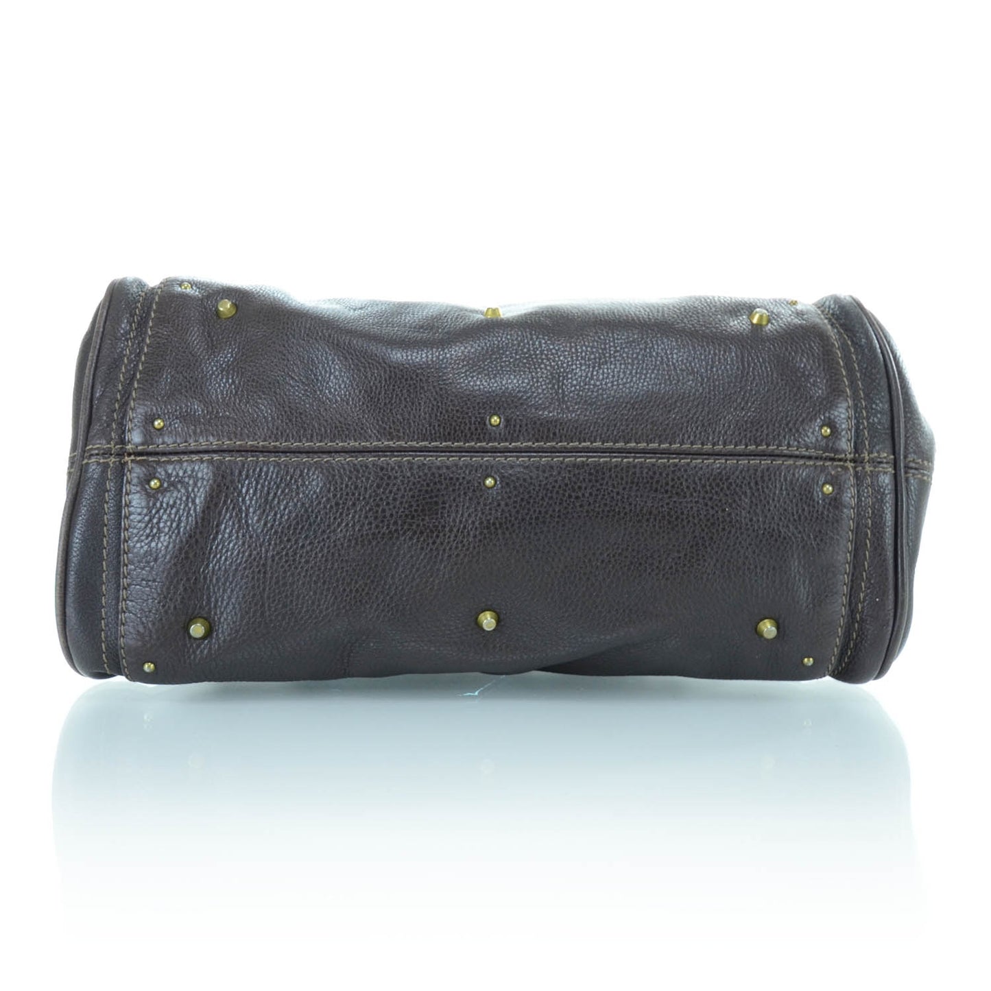 Leather Paddington Satchel Bordeaux