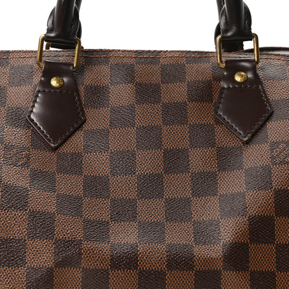 Louis Vuitton Damier Ebene Speedy 30 7 of 9