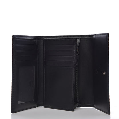 MCM Visetos Three-Fold Flap Wallet Black 5 of 6