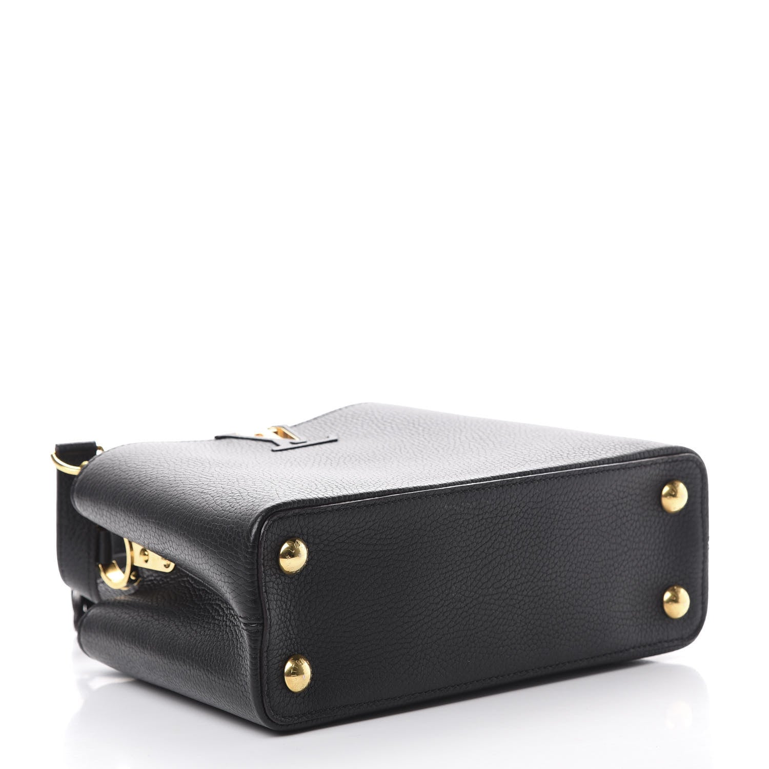 Louis Vuitton Taurillon Capucines BB Black 3 of 13