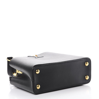 Louis Vuitton Taurillon Capucines BB Black 3 of 13