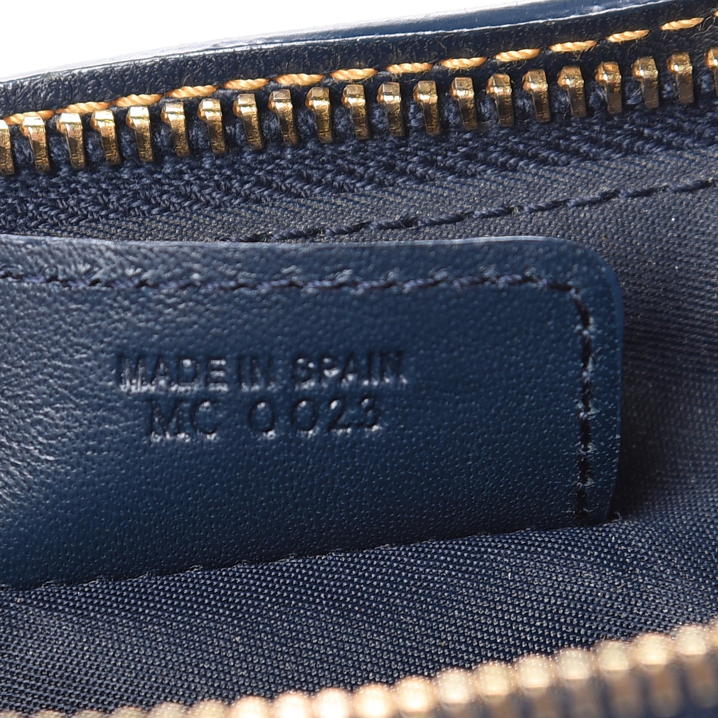 Monogram Mini Saddle Pochette Navy