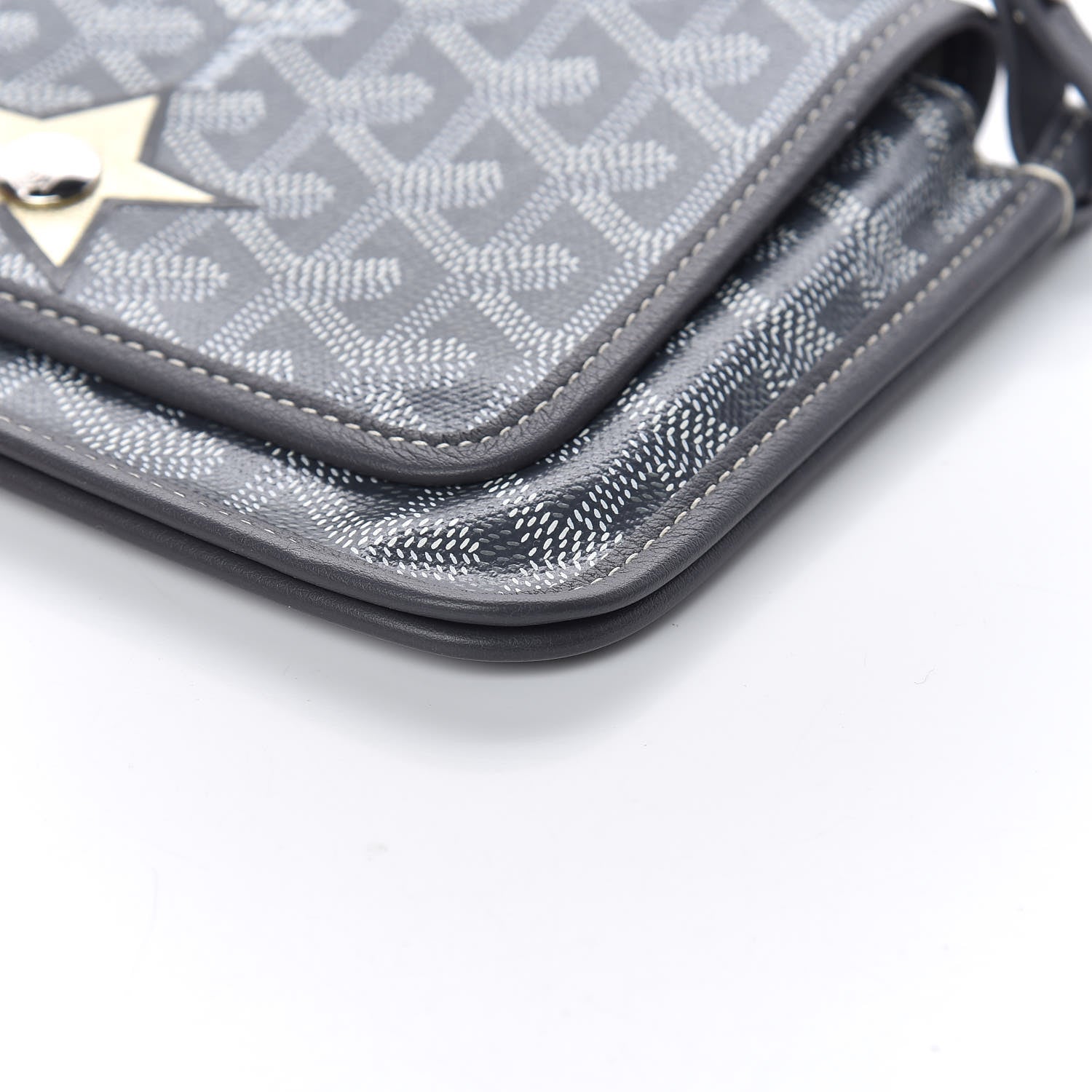 Goyard Goyardine Plumet Wallet Clutch Grey 6 of 9
