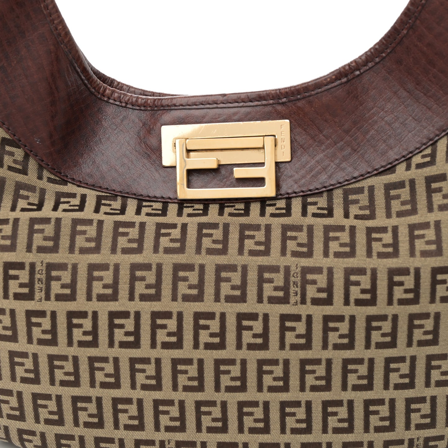 Zucchino Vitello Clip Hobo Mogano Panna Bruciato