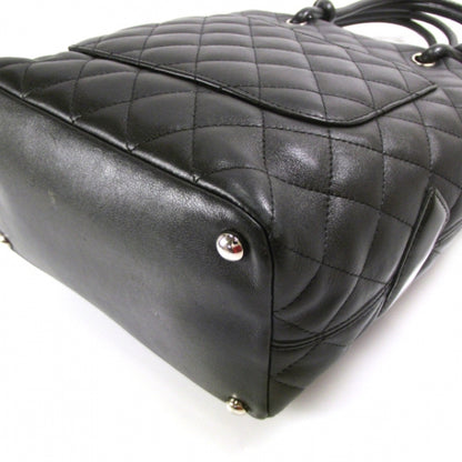 Chanel Calfskin Quilted Small Cambon Tote Black 5 of 12