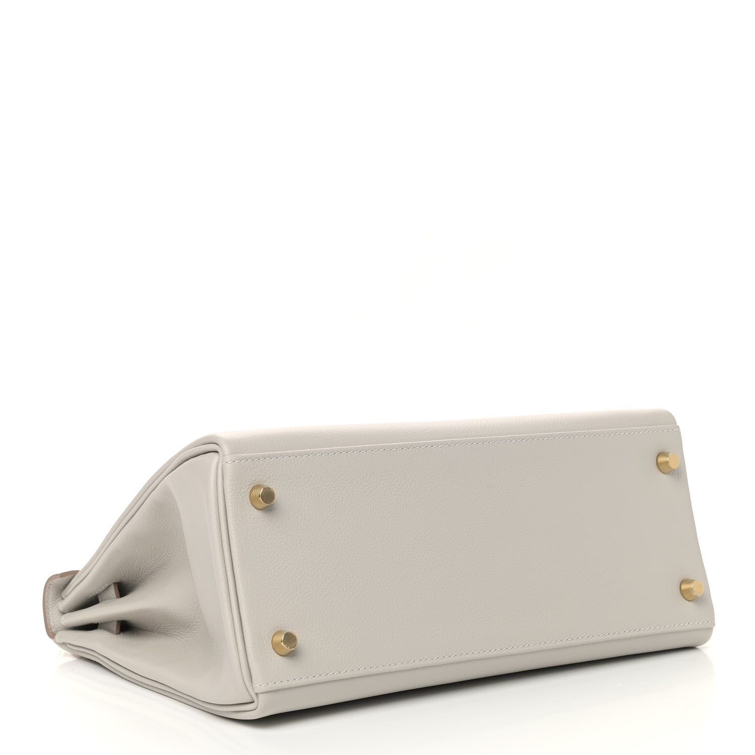 Hermes Evercolor Kelly Retourne 28 Gris Perle 3 of 10