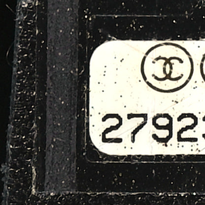 Chanel Calfskin Stitched Small Egyptian Amulet Drawstring Bag Black 7 of 10
