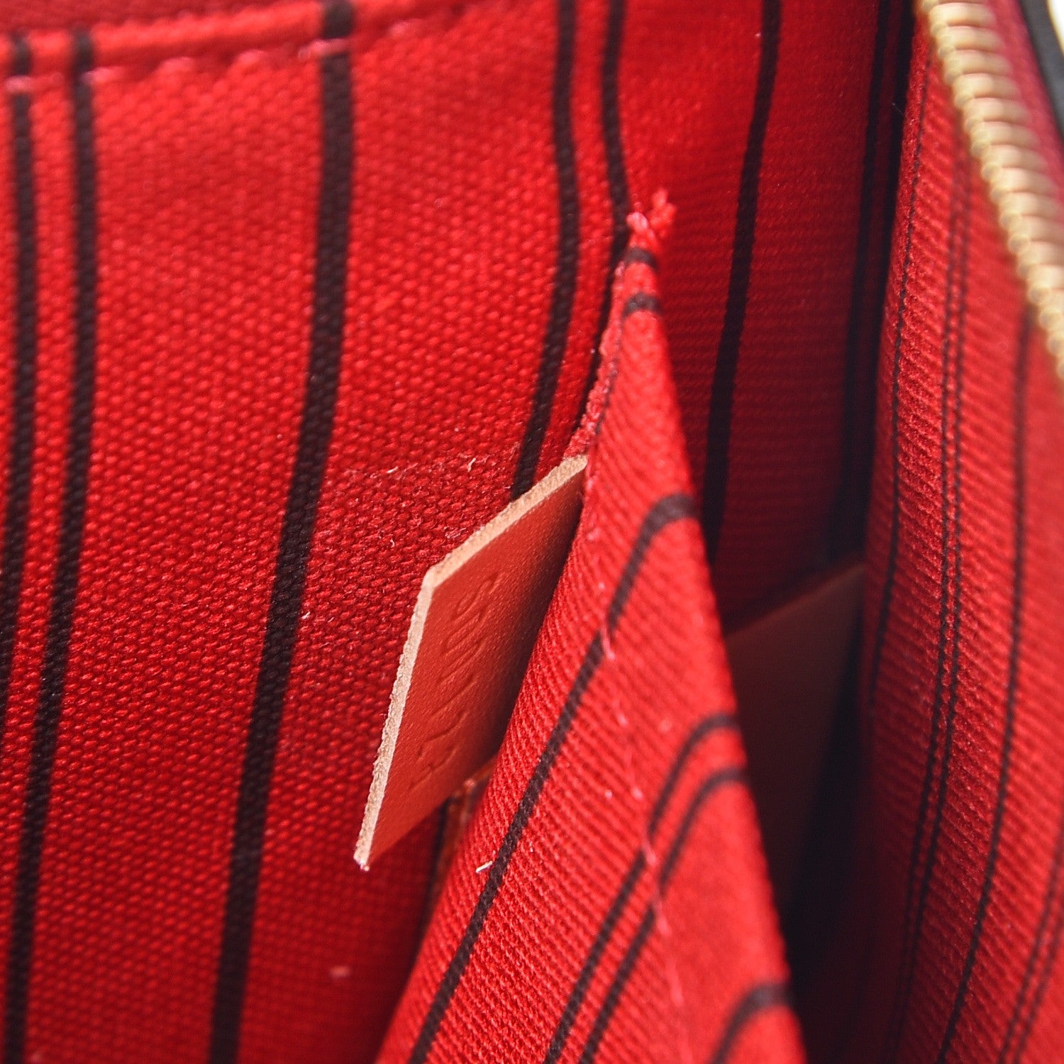 Louis Vuitton Monogram Neverfull MM GM Pochette Cherry 8 of 8