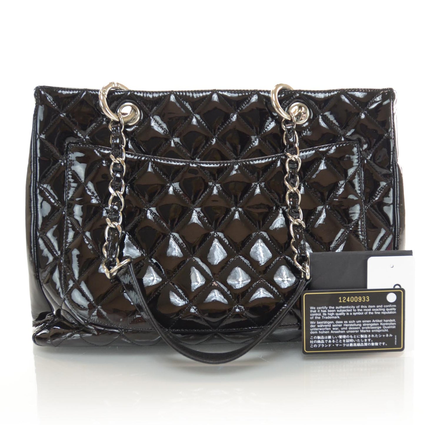 Patent Grand Shopping Tote GST Black