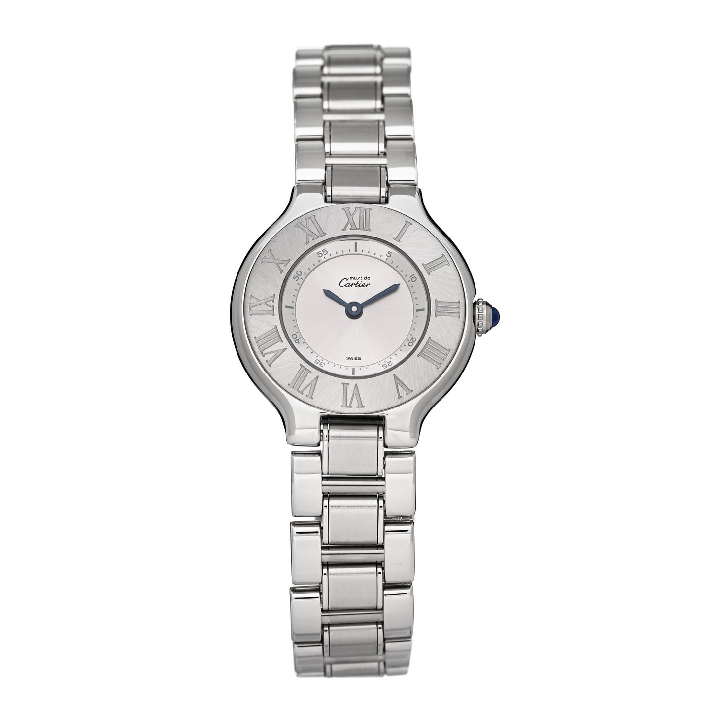 Stainless Steel 28mm Must De 21 Quartz Watch
