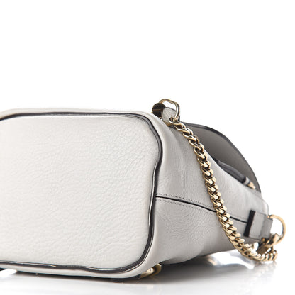 Chloe Suede Calfskin Mini Faye Backpack Airy Grey 8 of 9