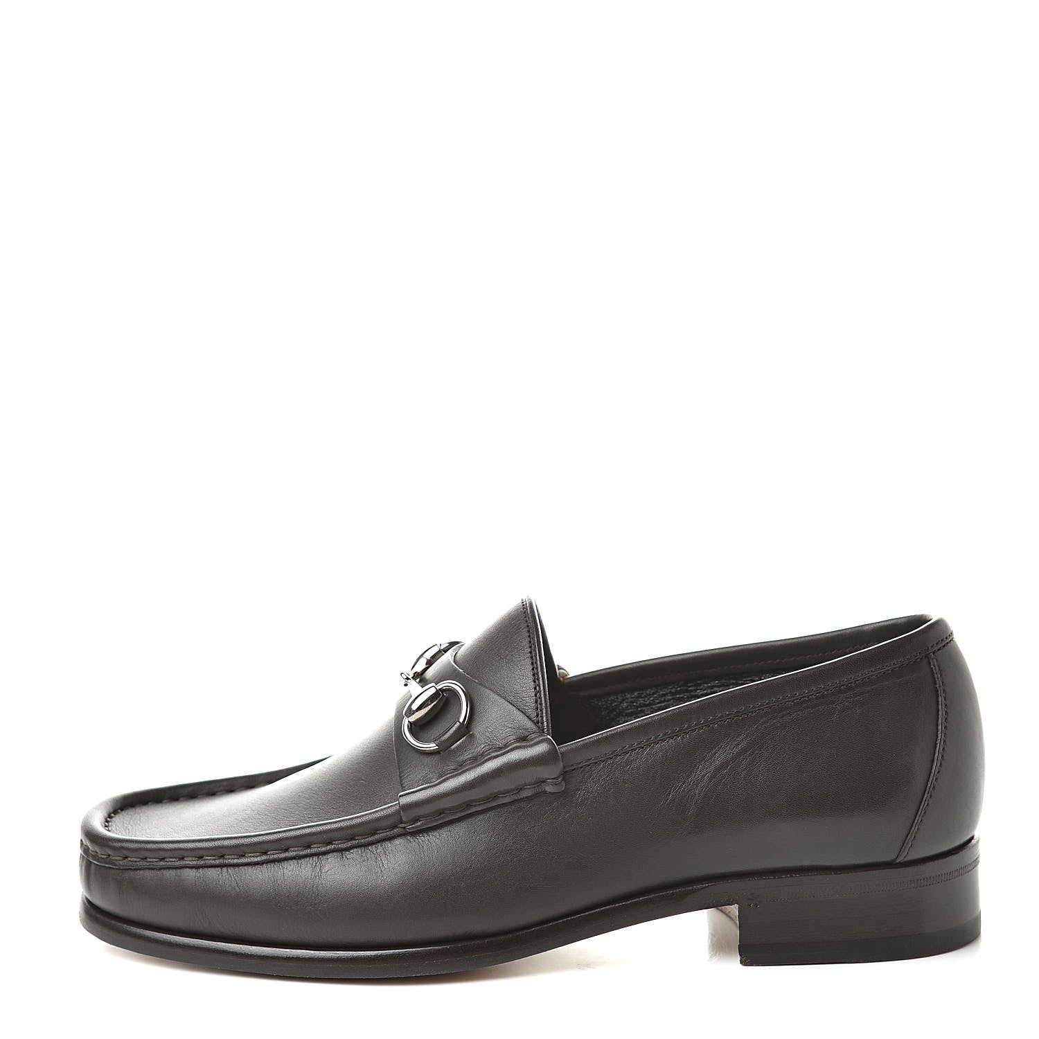 Gucci Calfskin Mens 1953 Horsebit Loafers 41 Marrone 1 of 9