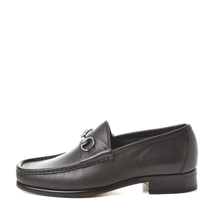 Gucci Calfskin Mens 1953 Horsebit Loafers 41 Marrone 1 of 9