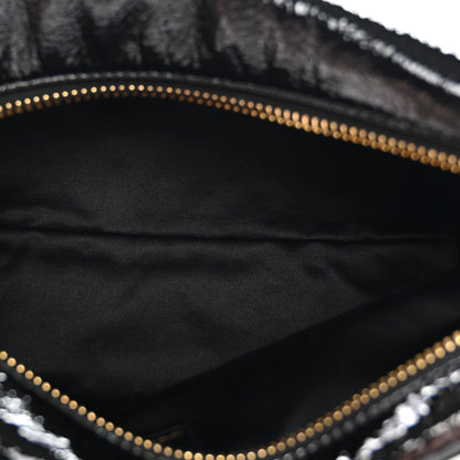 Miu Miu Naplak Patent Mini Spirit Cire Bag Black 5 of 13