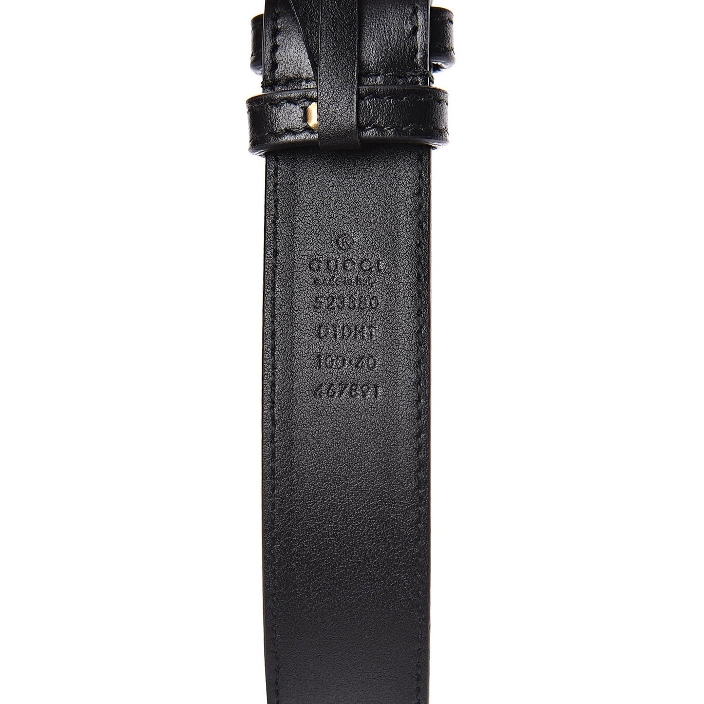 Calfskin Matelasse Mens GG Marmont Belt Bag 100 40 Black