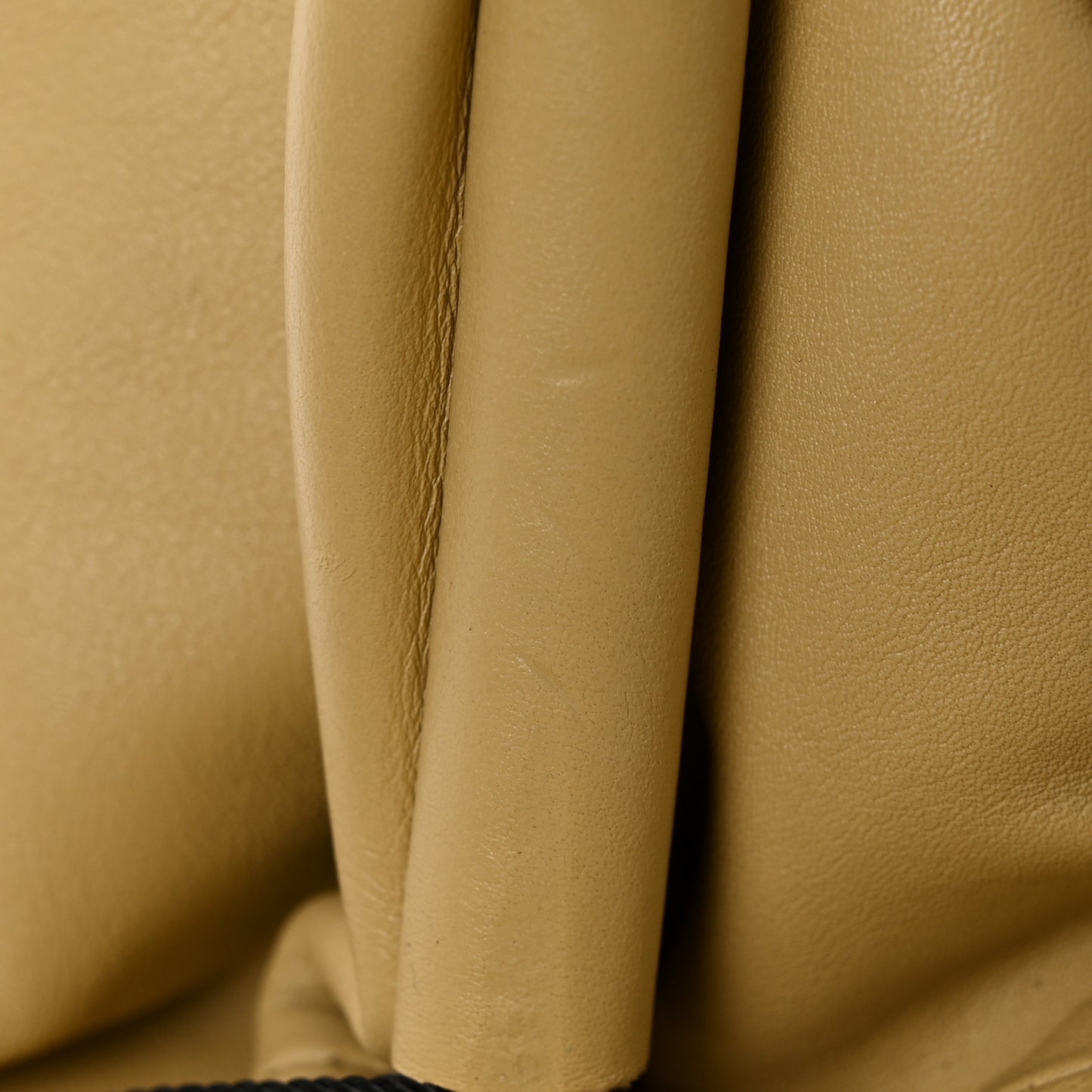 Smooth Butter Calf The Pouch Oversized Clutch Tapioca