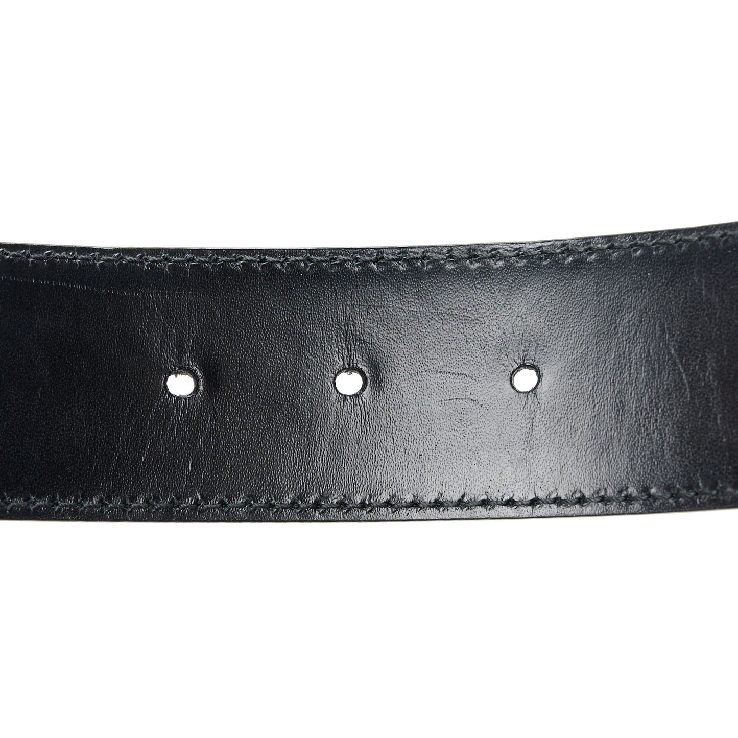 Guccissima Signature Interlocking G 40mm Belt 105/42 Black