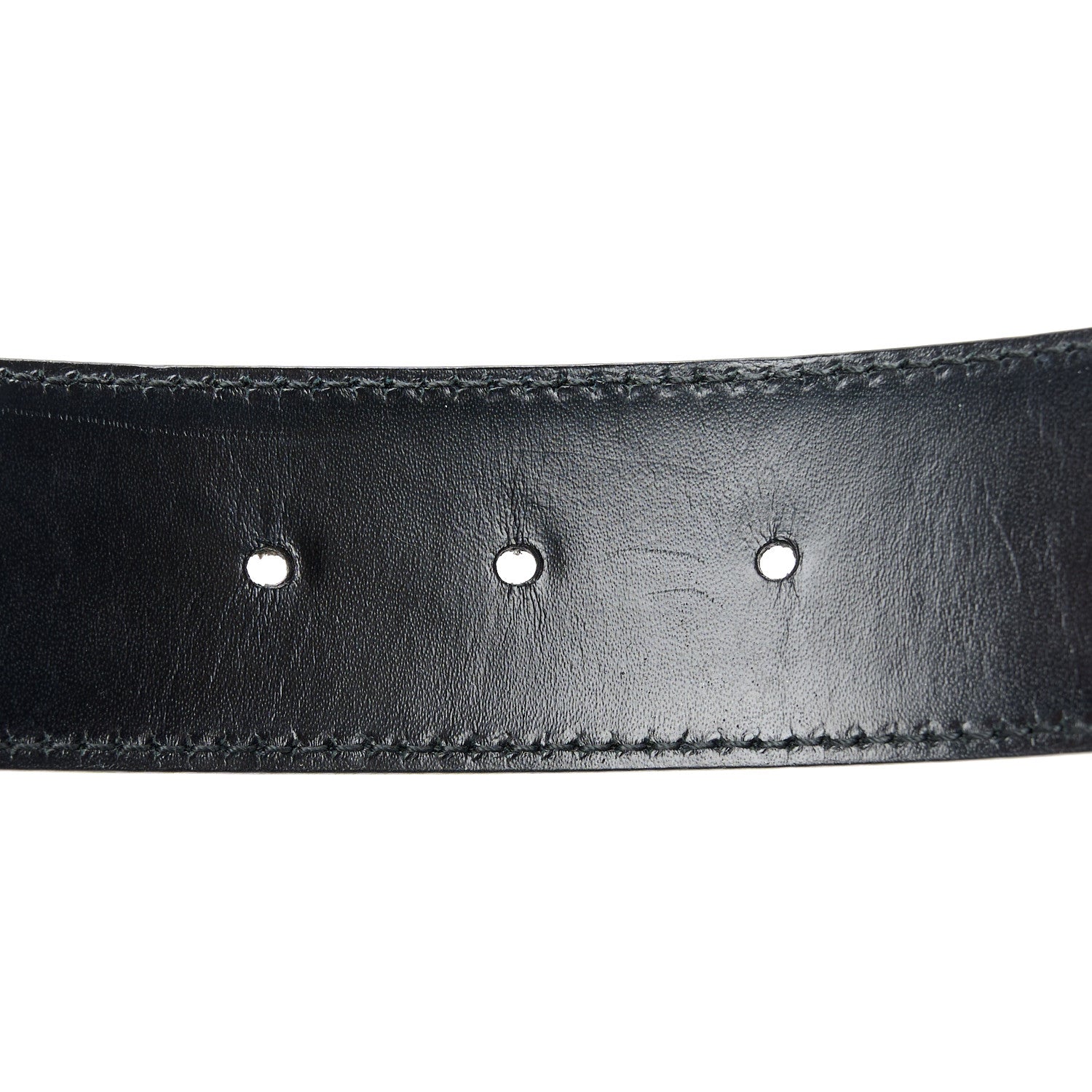 Gucci Guccissima Signature Interlocking G 40mm Belt 105/42 Black 4 of 5