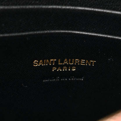 Saint Laurent Grain De Poudre Matelasse Monogram Mini Lou Camera Bag Opyum Red 6 of 12