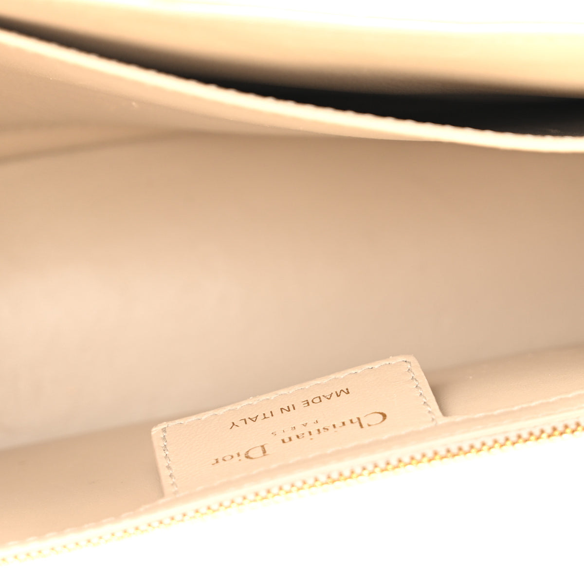 Christian Dior Calfskin Macrocannage Medium Caro Bag Sand 5 of 14