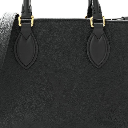 Louis Vuitton Empreinte Monogram Giant Onthego PM Black 7 of 9