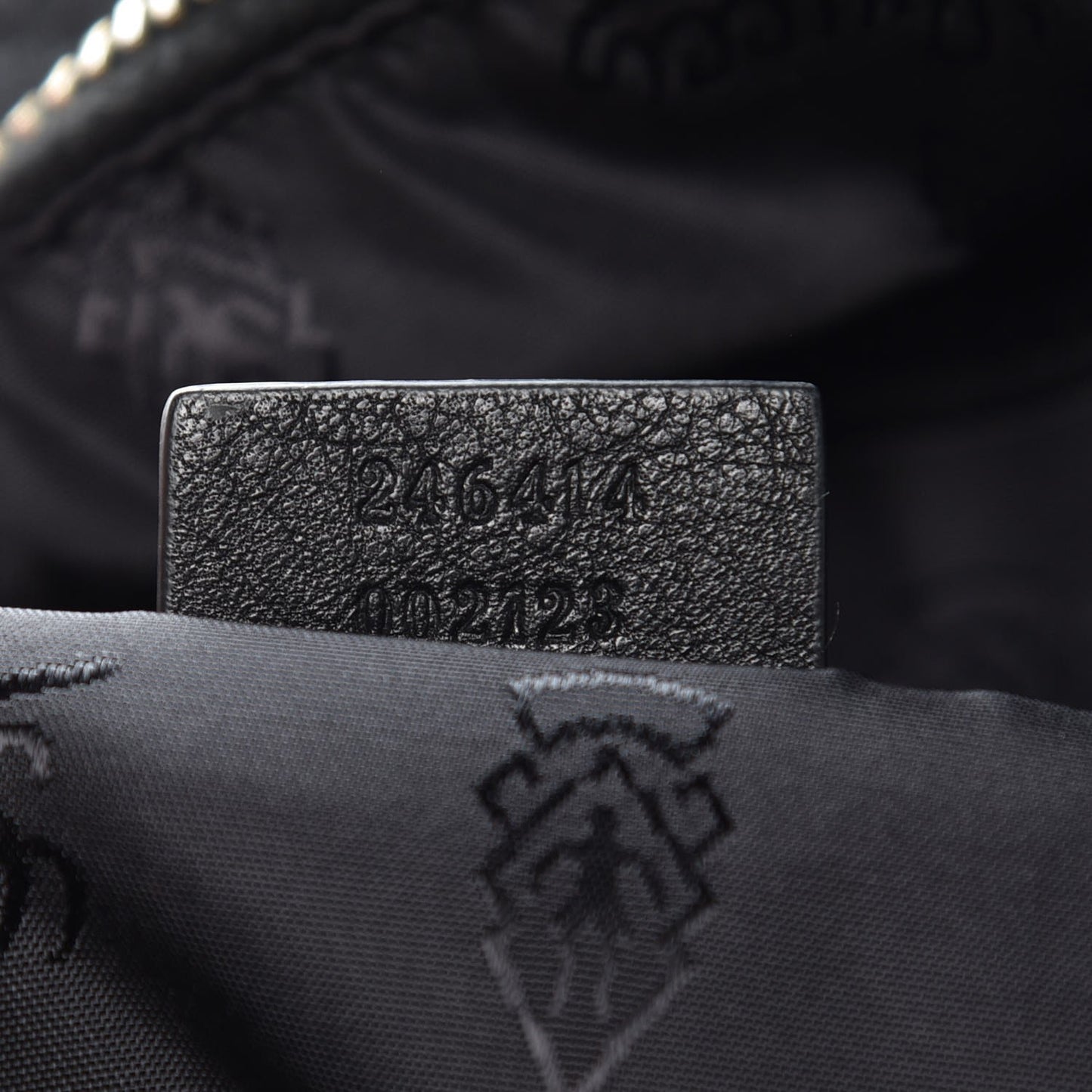 Guccissima Medium Classic Backpack Black