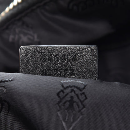 Gucci Guccissima Medium Classic Backpack Black 7 of 12