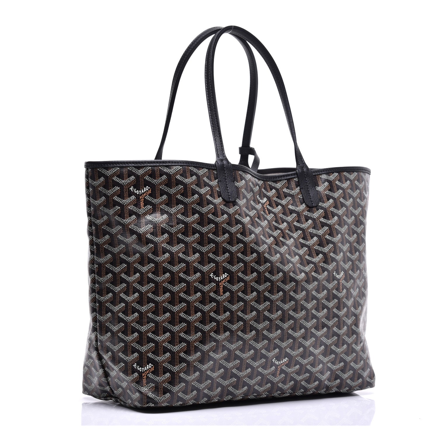 Goyard Goyardine Saint Louis PM Black 3 of 8