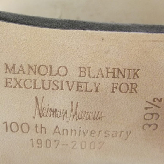 MANOLOBLAHNIKCrystalChainPutziHeels39.5NMExclusive
