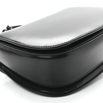 Gucci Boarded Dyana Lux Calfskin Web Monochrome Small Bamboo 1947 Top Handle Bag Black 12 of 13
