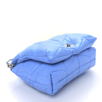 Mulberry Nappa Pillow Quilted Softie Bag Cornflower Blue 4 of 8