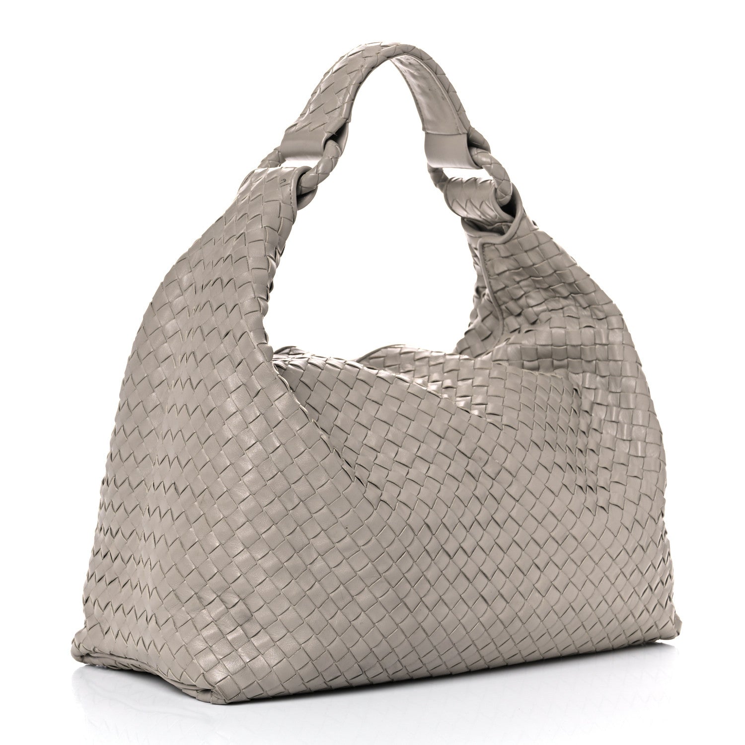 Bottega Veneta Nappa Intrecciato Sloane Hobo Fume 3 of 25